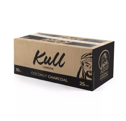 Kull shisha coal 10kg - coal, 25mm