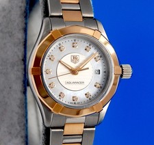 Ladies Tag Heuer Aquaracer 18K