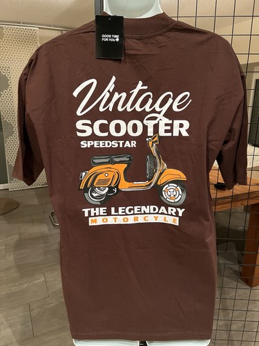 Vespa vintage shirt - vespa, xl