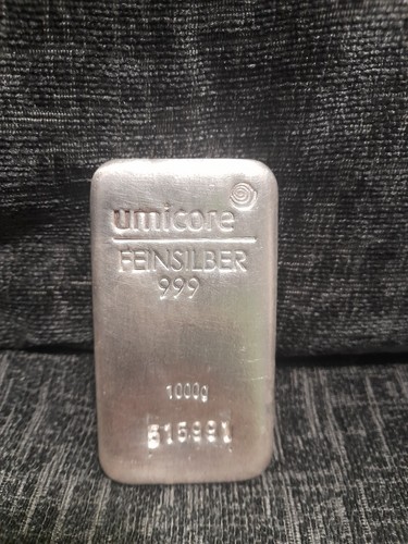 Umicore silver bullion - silver, 1kg