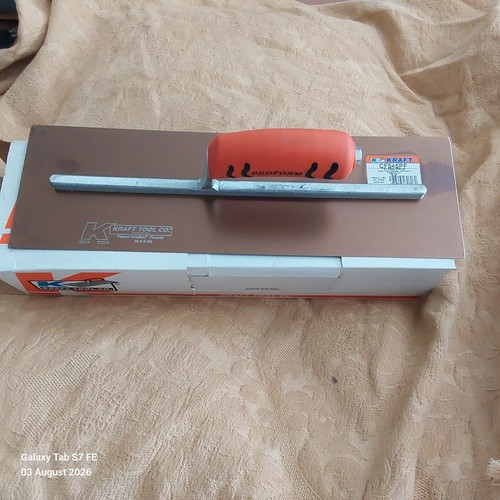 Kraft tool plastering trowel - tool,