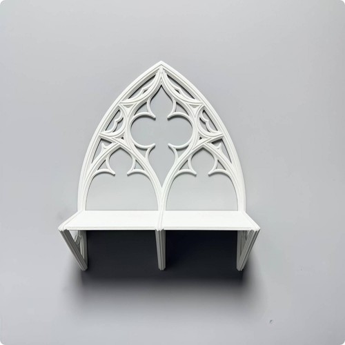 Gothic window shelf - window,