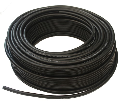 Rubber reinforced fuel hose - reinforced,