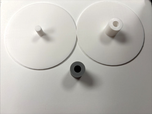Polishing pad cutting template - polishing,