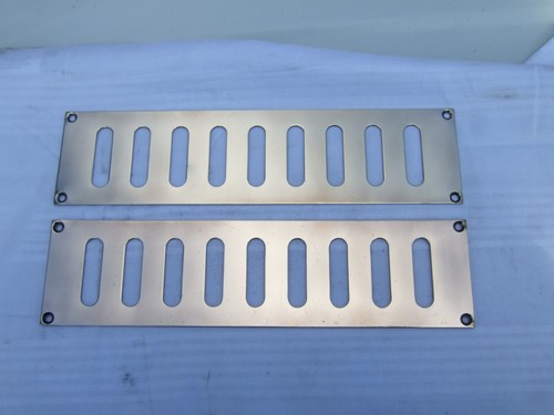 Antique brass air vents - air, (