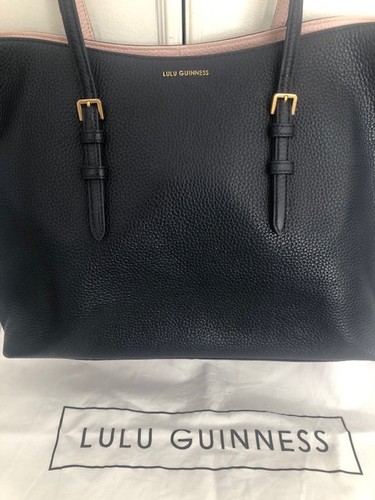 Lulu guinness navy leather - guinness,
