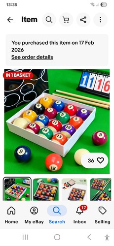 Pool balls set full - -,