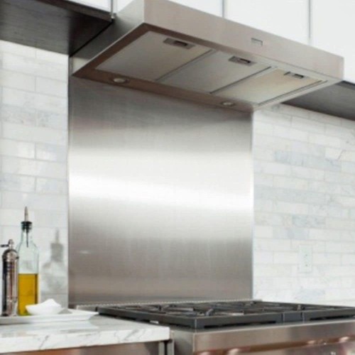 Satin stainless steel kitchen - satin,