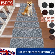 15Pcs Self-Adhesive Stair Mats