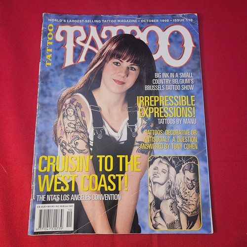 Tattoo magazine october - magazine, 1998