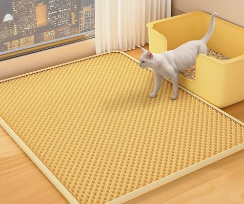 Cat litter mat 120x70cm large - cat,