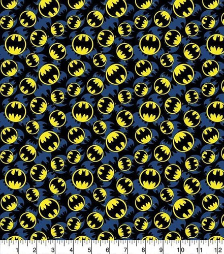 Batman comic cotton fabric - batman,