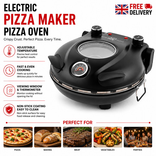 Electric pizza oven portable - pizza,
