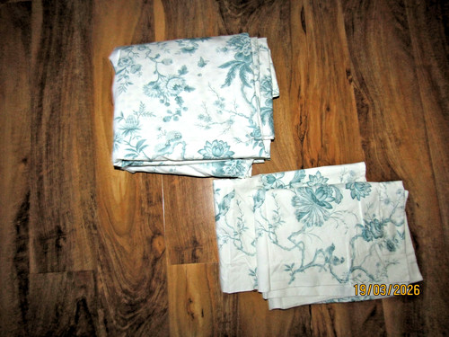 Sanderson pillemont toile aqua - pillemont,