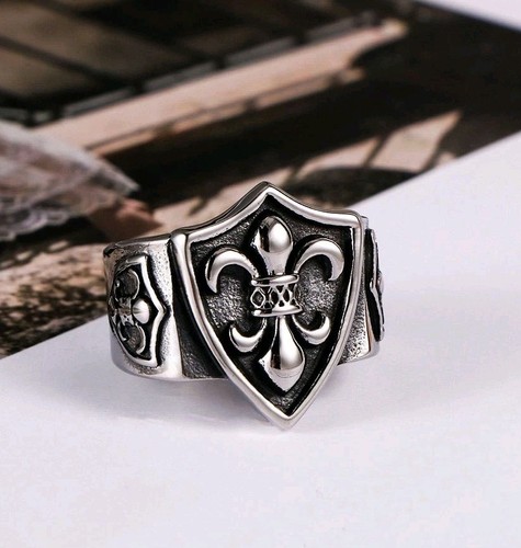Vintage fleur lis - vintage, de