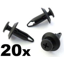 20x Ford Plastic Trim Clips