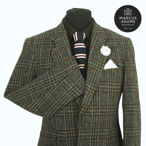 Harris tweed jacket blazer 40r - jacket,