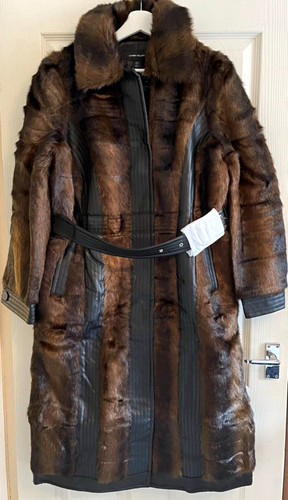 Karen millen faux fur - millen, pu