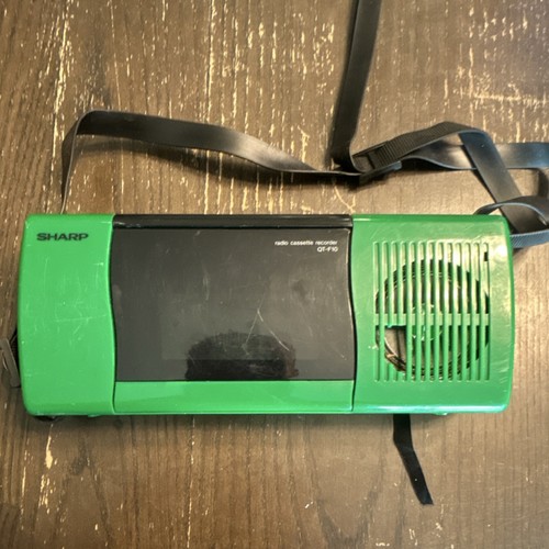 Vintage sharp f10 green - vintage, qt-f10