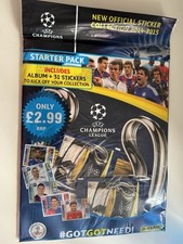Panini Champions League 2014/2015 Sticker Collection Sealed Starter Pack Album