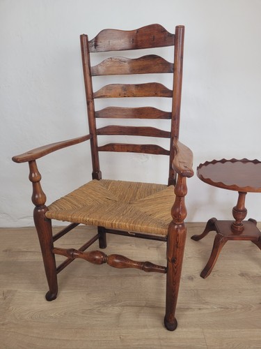 Ladderback armchair elm - ladderback,