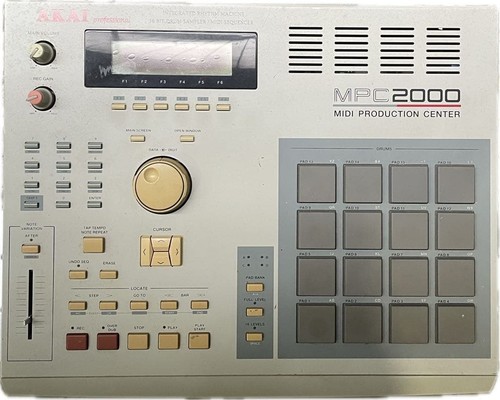 Akai mpc2000 drum machine - akai,