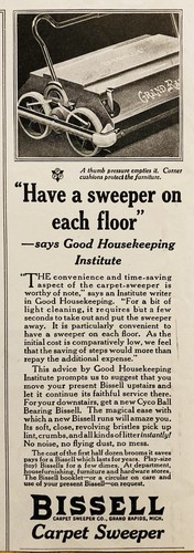 1926 bissell carpet - 1926, ad.(n25)~bissell