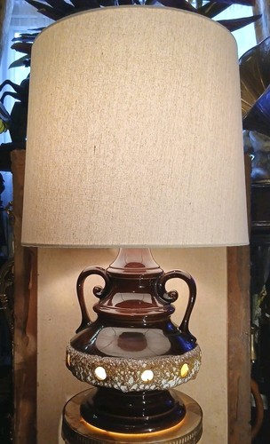 Large west german - german, lamp