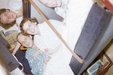 35mm Slide 1950s Red Border