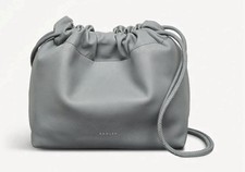 RADLEY GREY LEATHER HANDBAG