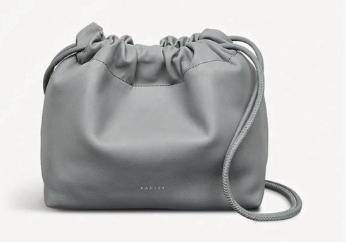 Radley grey leather - leather, handbag