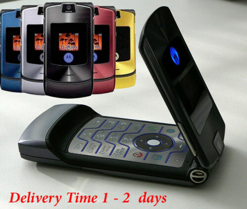 Motorola v3i black - black, unlocked