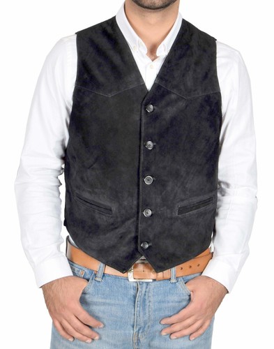Real suede waistcoat for - real,