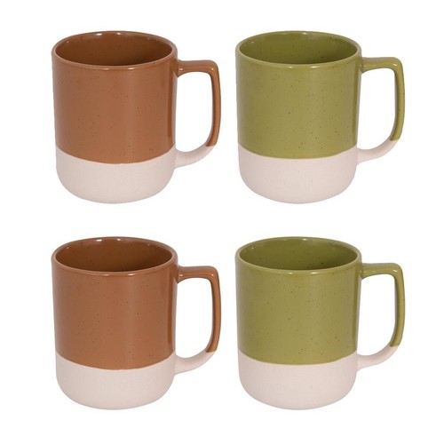 Set dipped glaze coffee - 4,