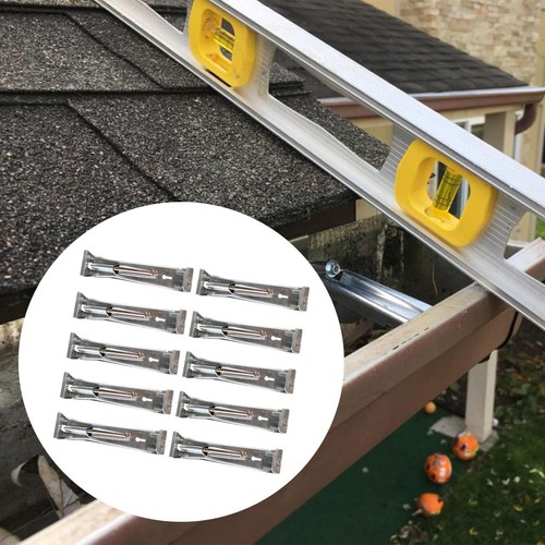 10pcs gutter hangers silver - 10pcs,