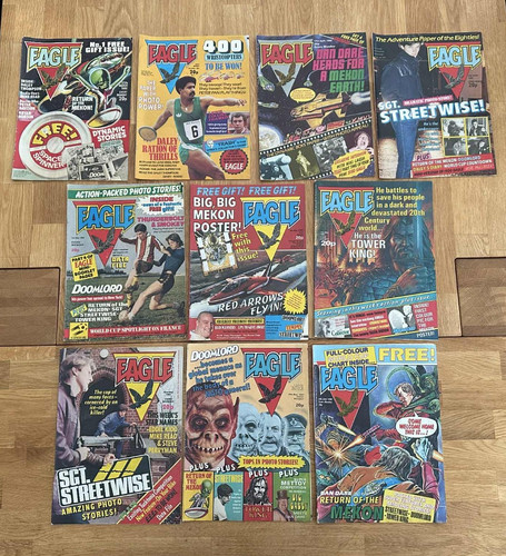 Eagle comics issues all - 10,