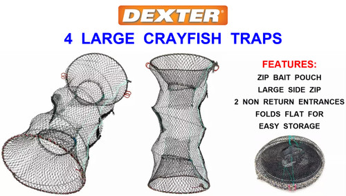 Dexter large crayfish traps - large,