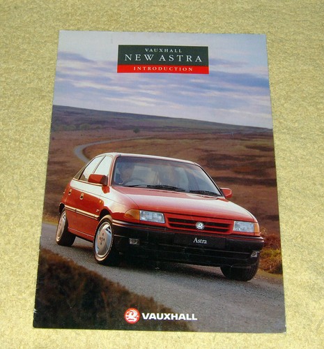 Vauxhall astra mk3 range 1991 - mk3, range,
