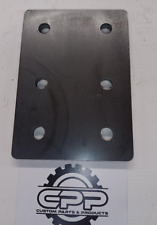 Weld On Mild Steel RSJ Purlin Cleats Side Rail 8mm Thick Steel Joining Plates