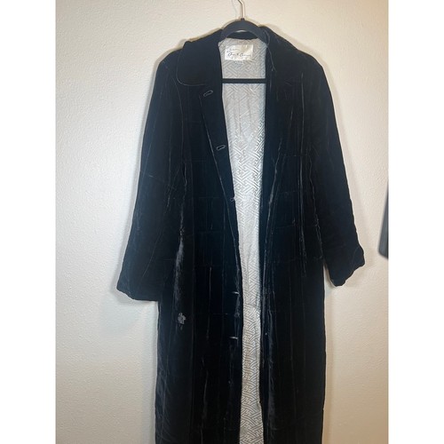 Vintage luxury velvet duster - velvet,