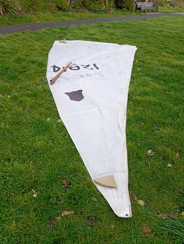Sailing dinghy main sail - sail, gp