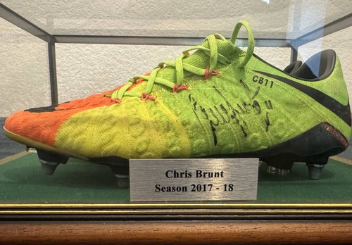 Match worn signed boots - match-worn,,
