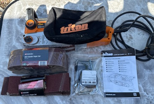 Belt sander triton 1200w - belt, 76mm