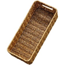  Seagrass Basket Toilet Tank Tray Woven Storage Wicker Baskets Rattan