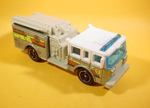 Matchbox gray metro fire dept - metro,