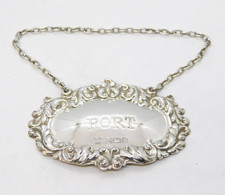 Sterling Silver Floral Pattern