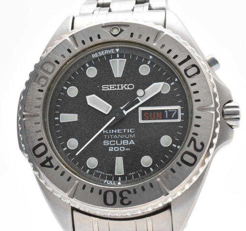 Seiko kinetic 5m63 - ▶️,