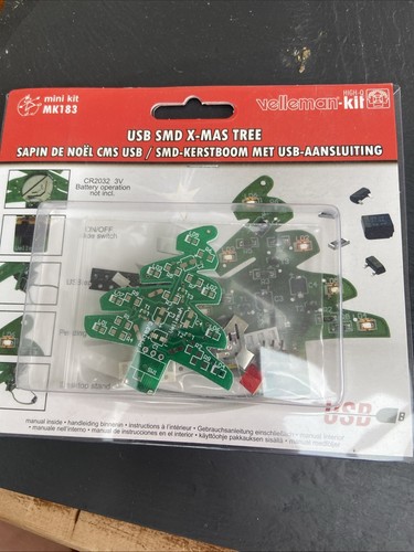 Velleman kit usb xmas tree - kit, led