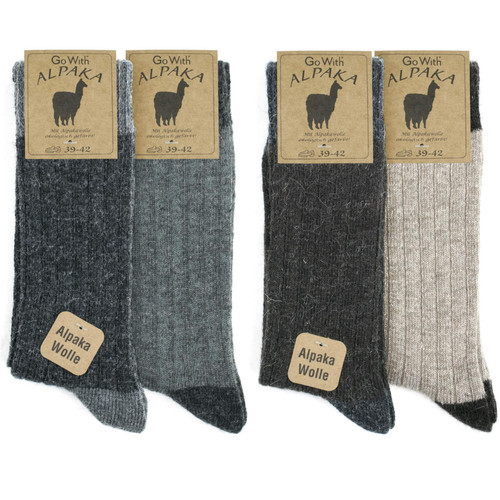 Alpaca wool socks pairs - alpaca, 4