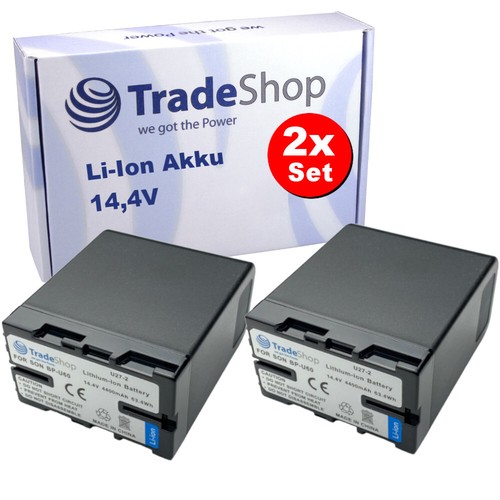 Battery 4400mah for sony - 2x,